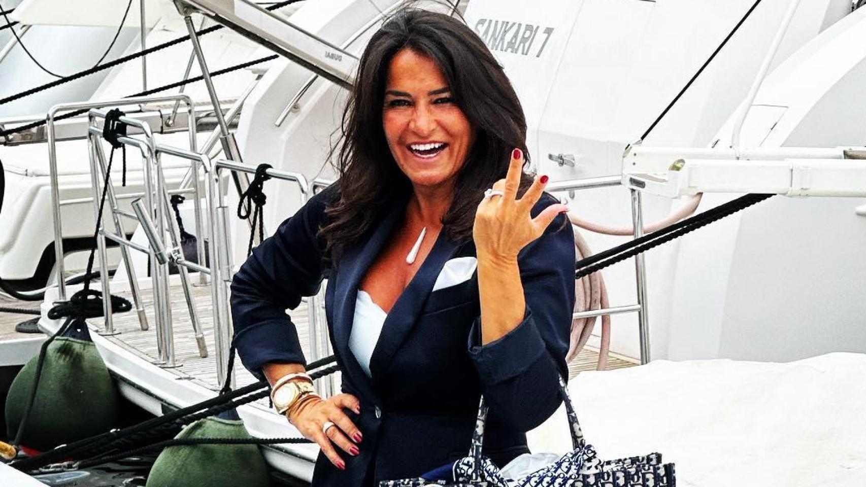 Aída Nizar en una imagen de sus redes sociales.