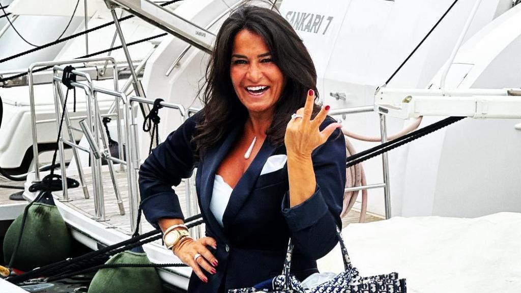 Aída Nizar en una imagen de sus redes sociales.