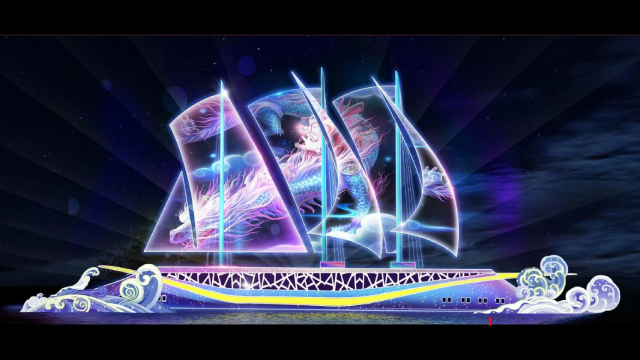 Esto es un adelanto de lo que podrás ver en el Festival de las Linternas del Parque del Oeste