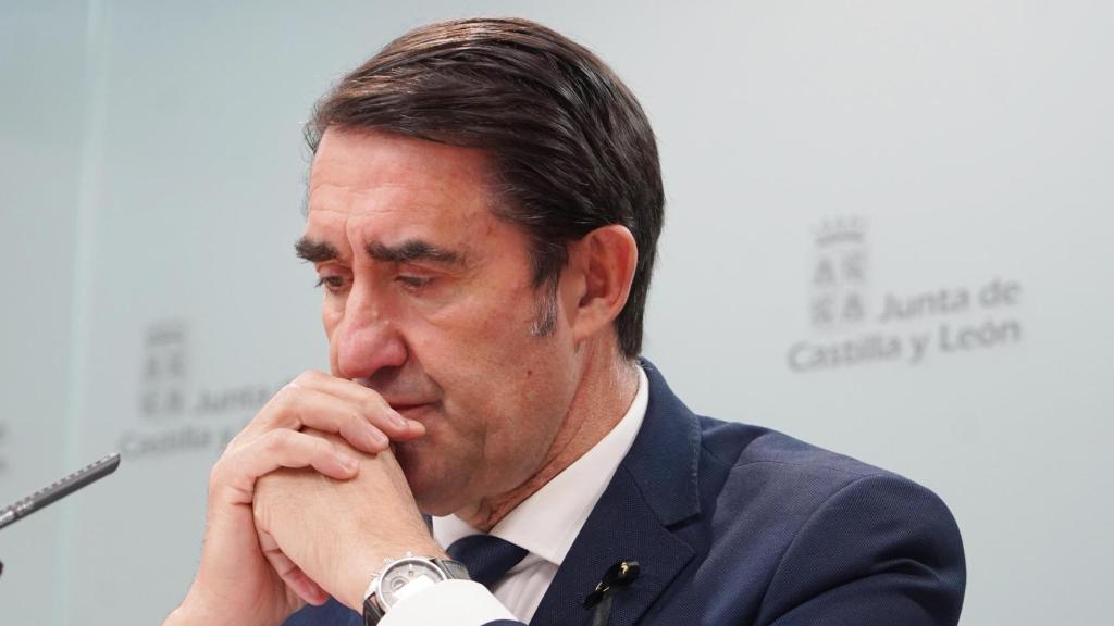 El consejero de Medio Ambiente, Vivienda y Ordenación del Territorio, Juan Carlos Suárez-Quiñones,  en una imagen de archivo.