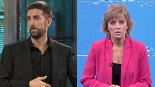 Los presentadores David Broncano y Marta Carazo