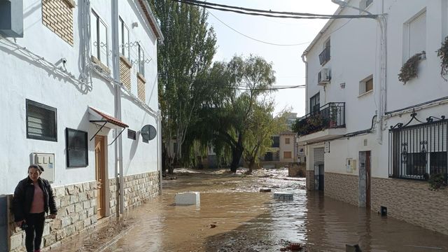Temporal en Mira (Cuenca). Foto: EP.