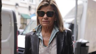 Cari Lapique en su regreso al trabajo.