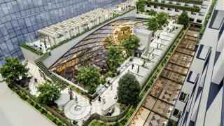 La Castellana se suma al lujo gastro: una galería con paseo al aire libre, bares de tapas y hasta un estrella Michelin