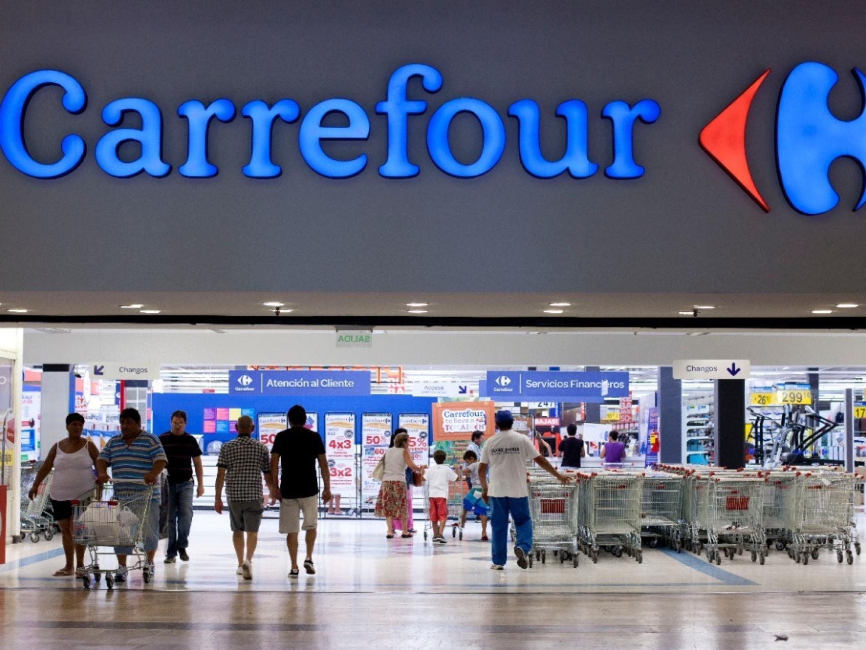 Centro comercial de Carrefour.