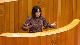 La conselleira de Economía e Industria, María Jesús Lorenzana.