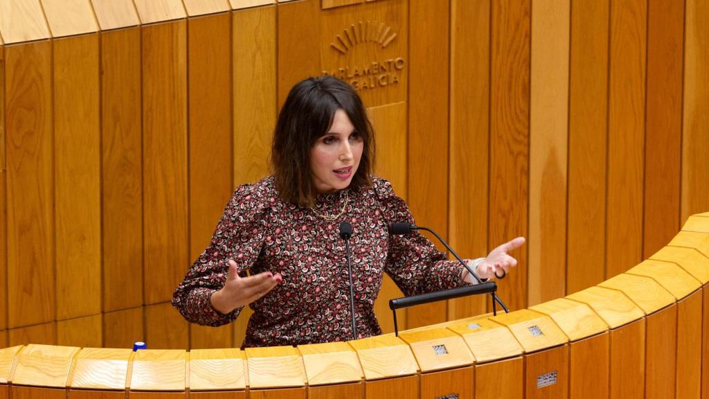 La conselleira de Economía e Industria, María Jesús Lorenzana.