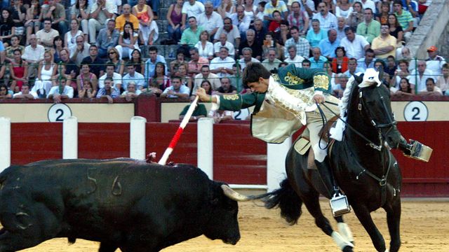 Imagen de una corrida de toros celebrada en Valladolid