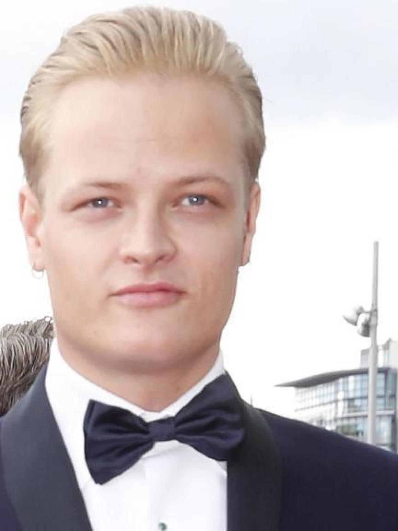 Marius Borg en una fotografía tomada en junio de 2022, en Oslo.