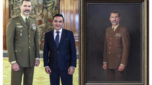 El pintor Antonio Montiel: sus obras y fotografías con famosos