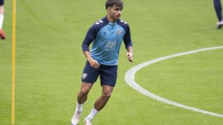 Kevin Medina, jugador del Málaga CF