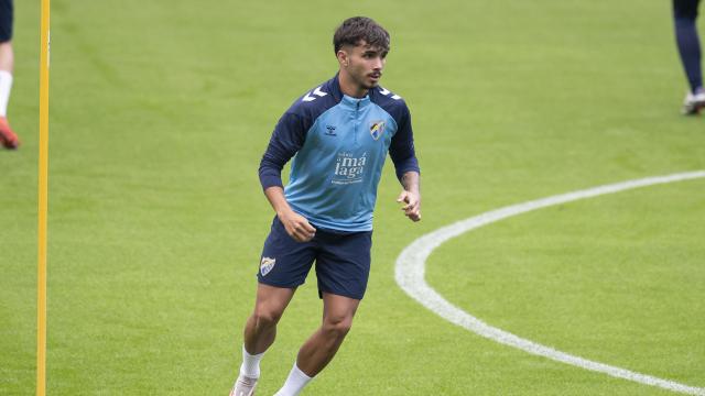 Kevin Medina, jugador del Málaga CF