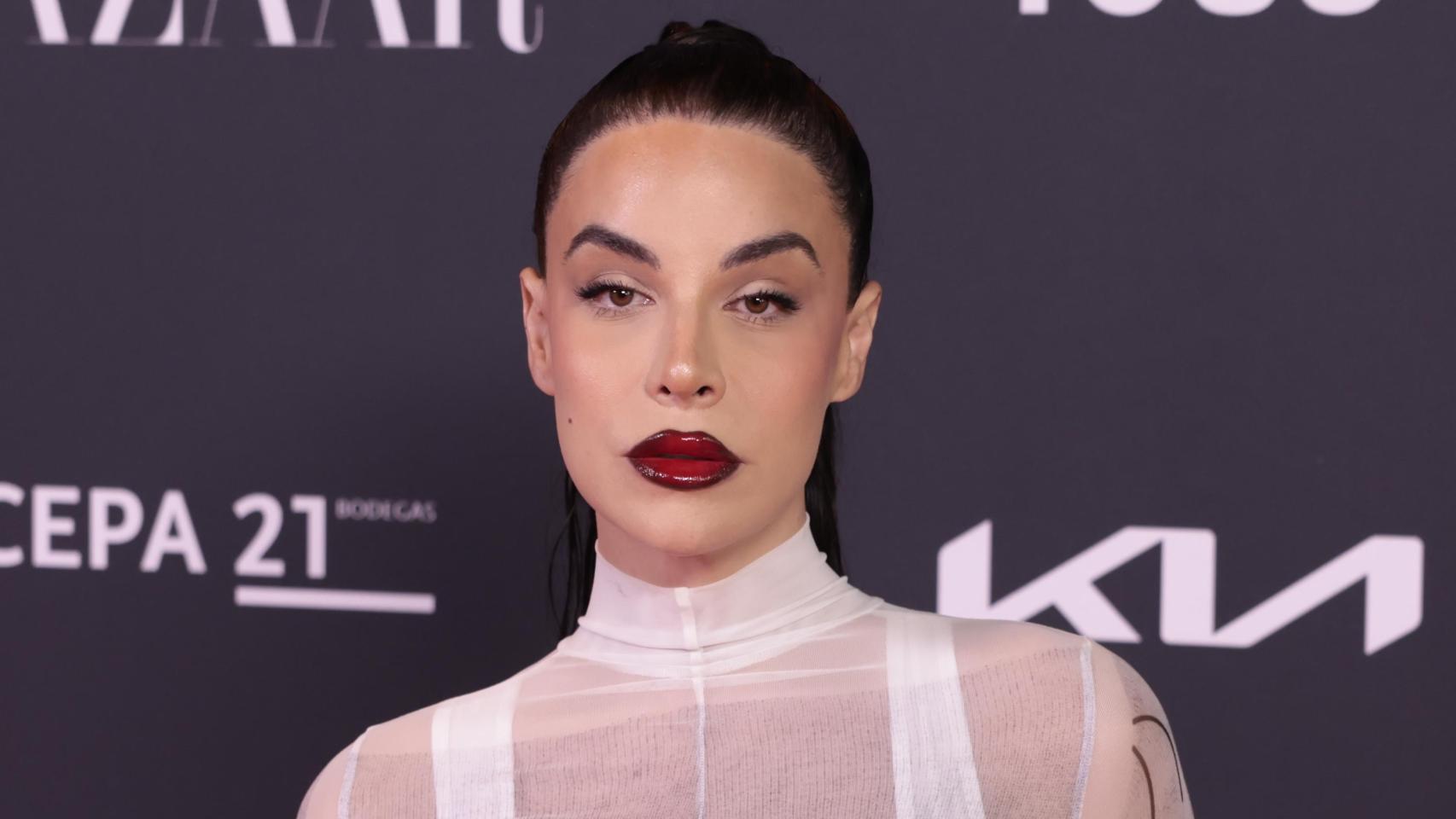 La actriz Jedet en una de sus últimas apariciones públicas.