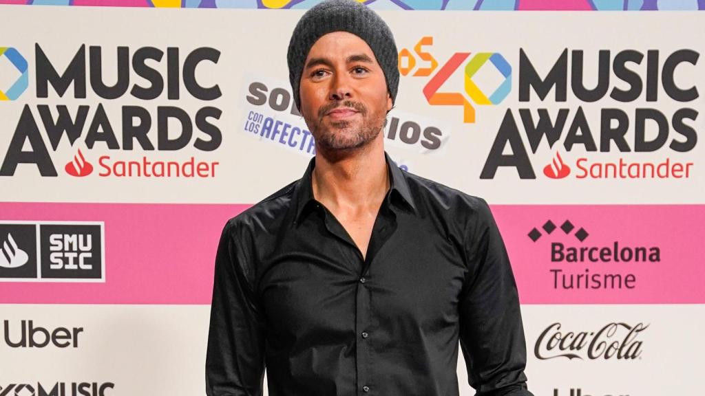 Enrique Iglesias, en su regreso a España el pasado noviembre.