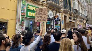 Fotogalería: Todas las imágenes de la manifestación del 9N para exigir una vivienda digna en Málaga