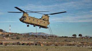 Helicóptero Chinook de las FAMET