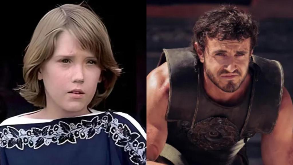 La versión de Lucius en 'Gladiator' y 'Gladiator II'