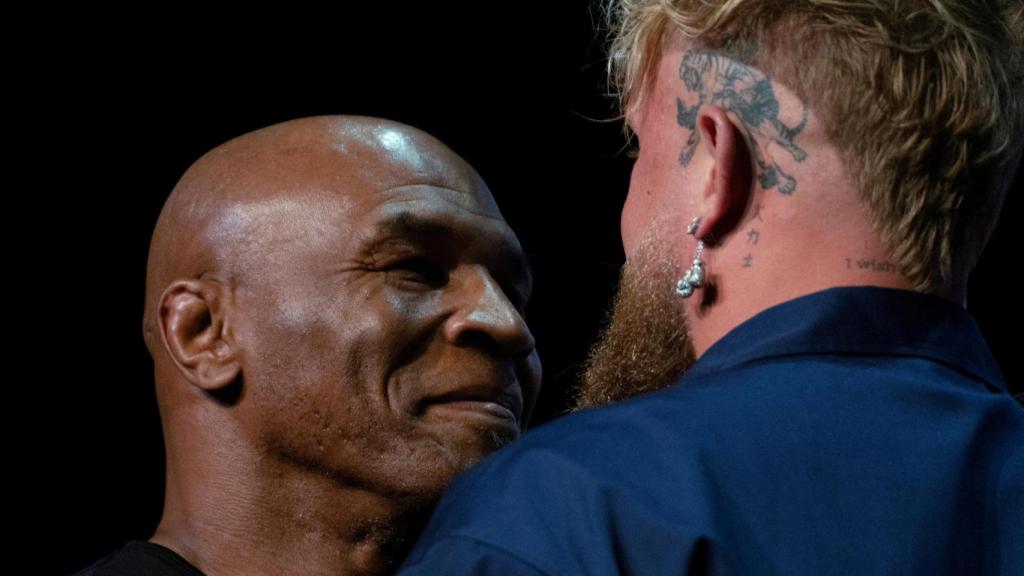 Mike Tyson vs Jake Paul, en la presentación del combate
