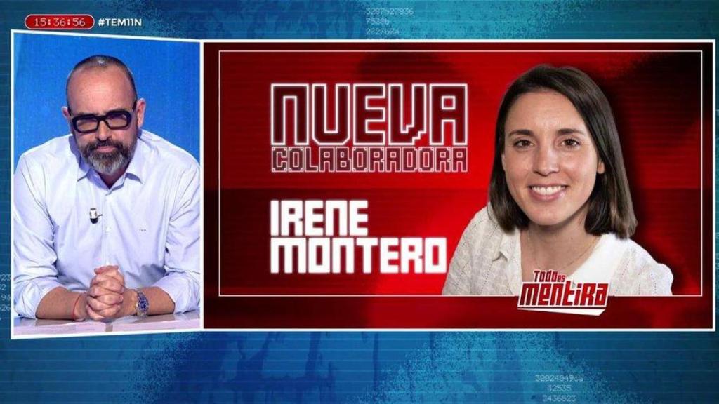 Risto Mejide anuncia la incorporación de Irene Montero