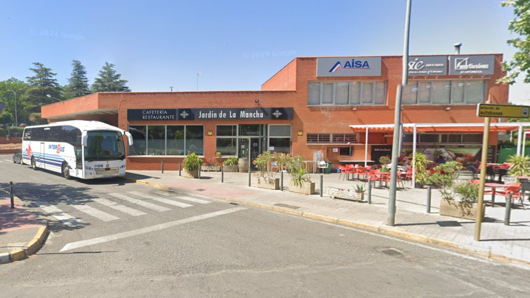 Estación de autobuses de Ciudad Real. Foto: Google Maps.
