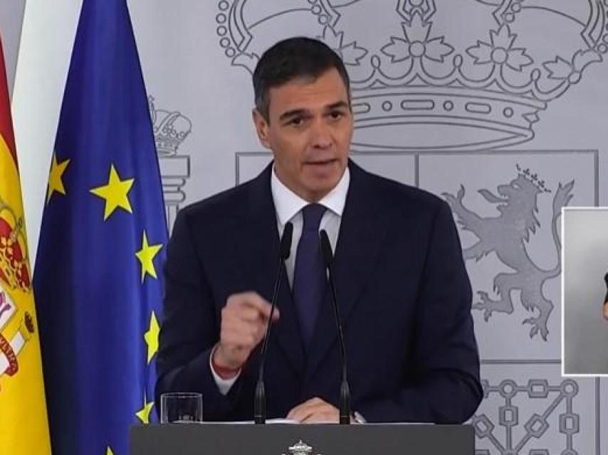 Pedro Sánchez.
