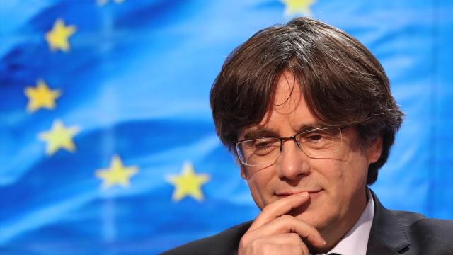 El expresidente de la Generalitat de Cataluña Carles Puigdemont.