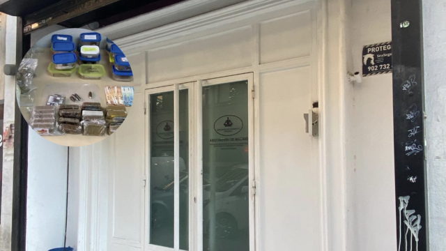 El  local de terapias alternativas en calle Claudio Coello.