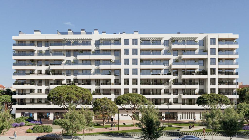 Imágenes del nuevo proyecto residencial de Málaga, que se levantará sobre las antiguas cocheras de Portillo