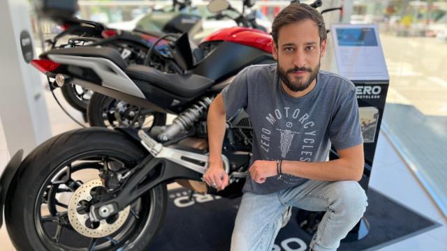 Aniol Canet, responsable de Zero Motorcycles Iberia.