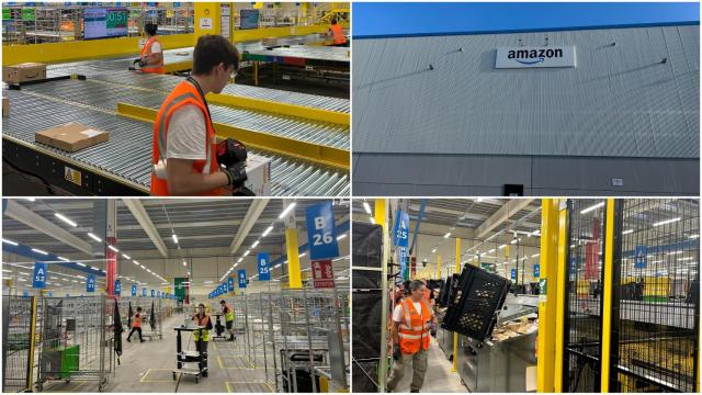 Centro de Amazon en Cambre (A Coruña)