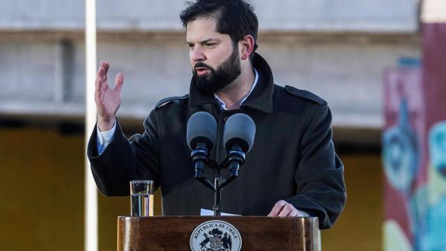 El presidente de Chile, Gabriel Boric, en una imagen de archivo.