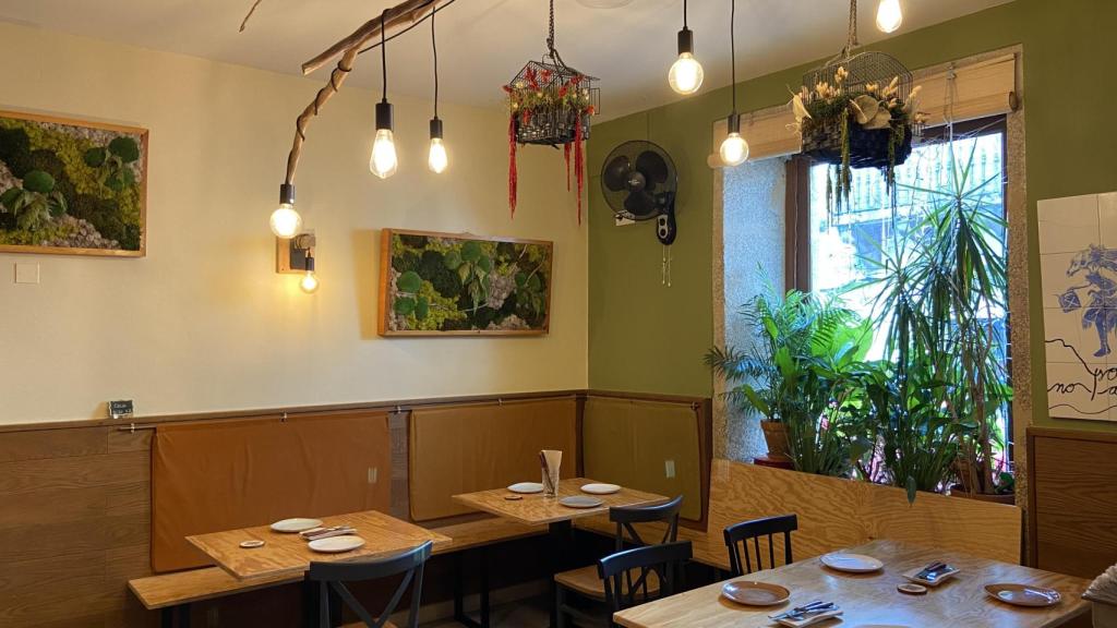 Entre Pedras,  el primer vegano de Santiago.