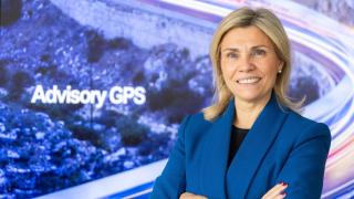 Belén Martín, responsable de CaixaBank Banca Privada durante la presentación de Advisory GPS.