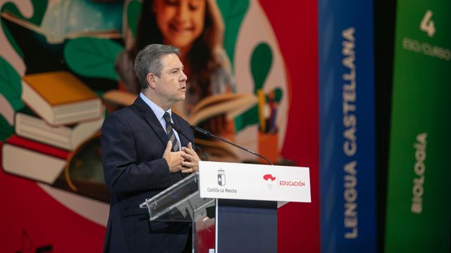 Emiliano García-Page, presidente de Castilla-La Mancha. Foto: JCCM.