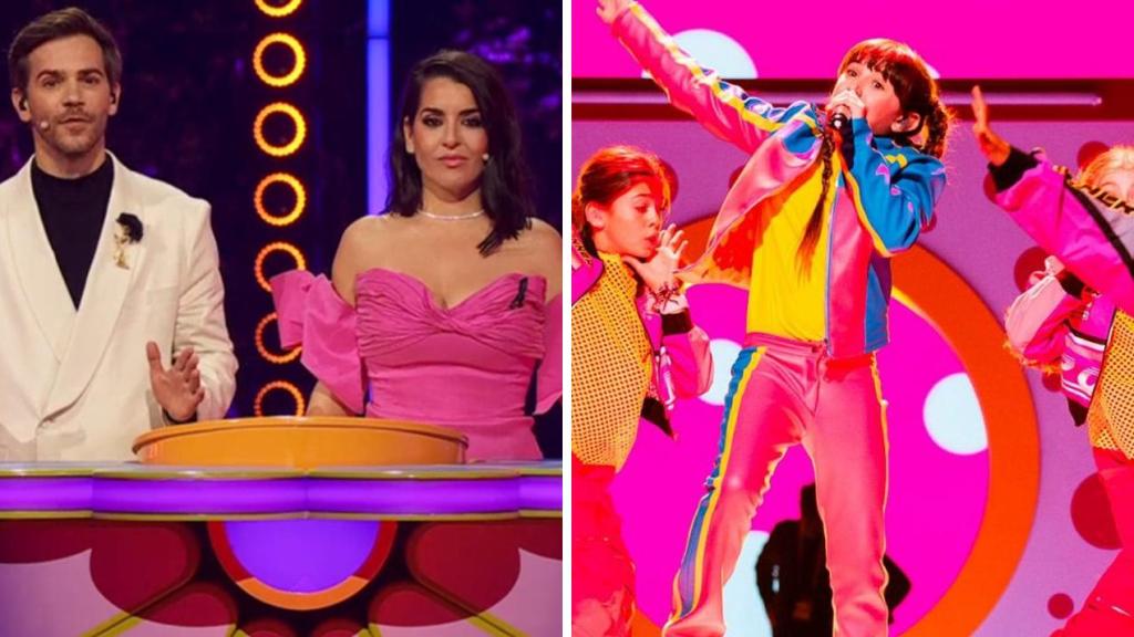 Marc Clotet, Ruth Lorenzo y Chloe DelaRosa, en un fotomontaje de BLUPER