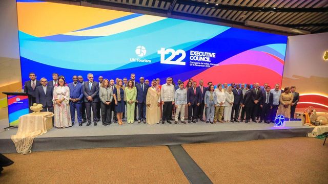 122ª sesión del Consejo Ejecutivo de ONU Turismo en Cartagena de Indias (Colombia).