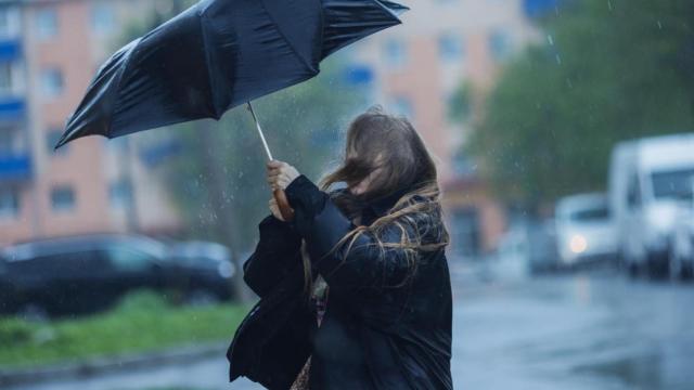 Día de viento y frío.