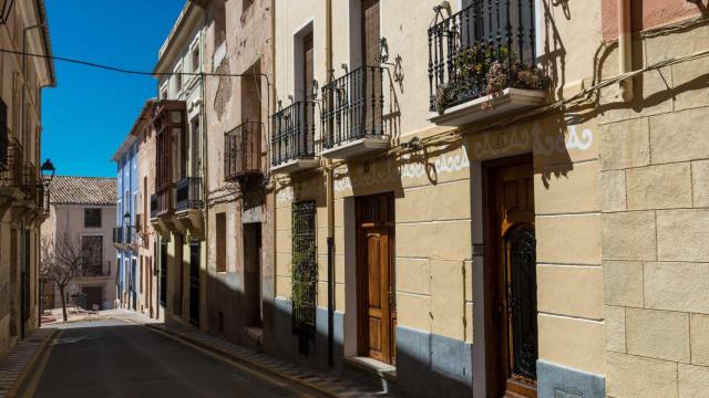 Casco antiguo de Biar.