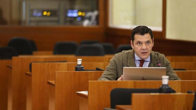 Luis Blázquez, diputado de Vox en las Cortes de Castilla-La Mancha.