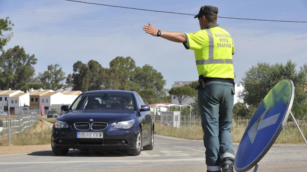 Un guardia civil de Tráfico en imagen de archivo