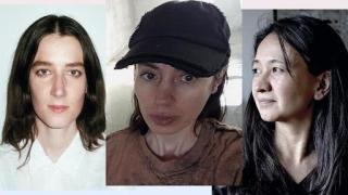 Mónica Mays, Hisae Ikenaga y Lucía C. Pino