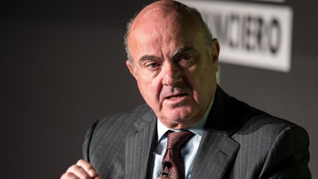 El vicepresidente del banco central europeo, Luis de Guindos.