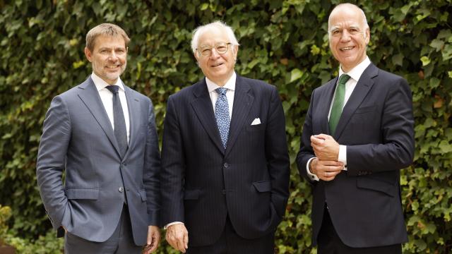 Lluís Alsina, Juan María Nin y José Miguel Maté.