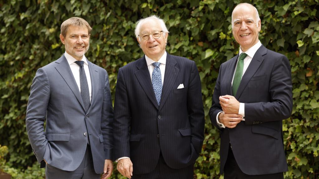 Lluis Alsina, Juan María Nin y José Miguel Maté.