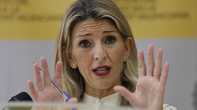 Yolanda Díaz, ministra de Trabajo y vicepresidenta segunda del Gobierno.