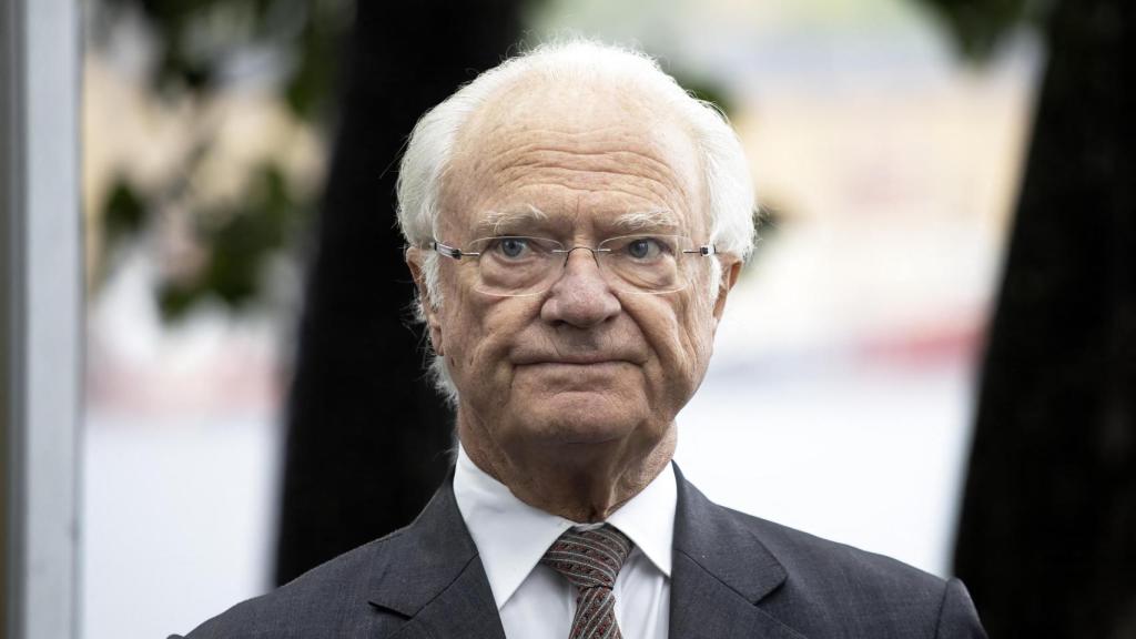 Carlos Gustavo de Suecia en un evento en septiembre de 2024.