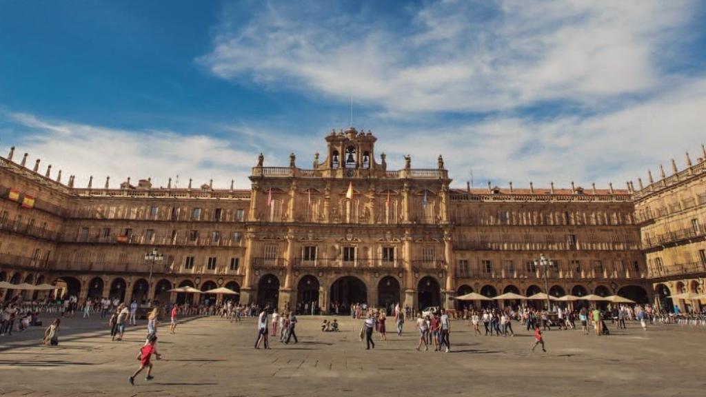 La Plaza Mayor de Salamanca