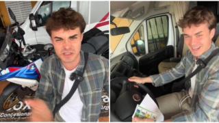 Un andaluz muestra la alucinante cesta de Navidad más grande del mundo.