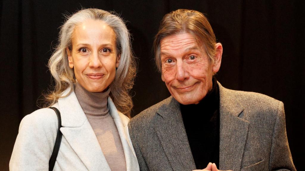 Fofito y su hija Mónica en un festival de Madrid.