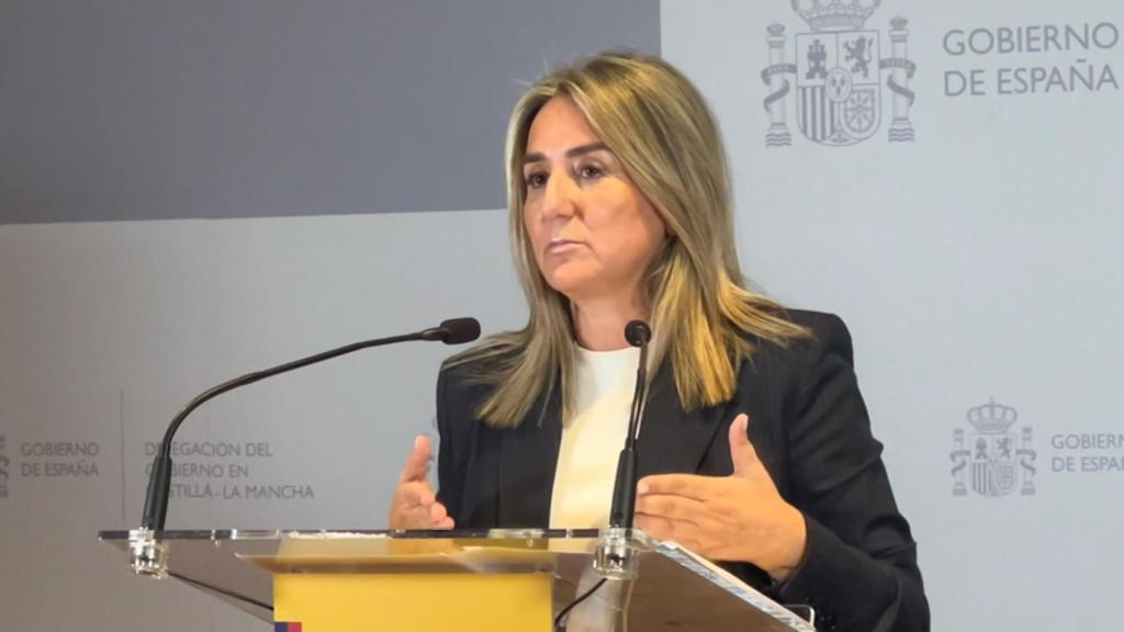 Milagros Tolón, delegada del Gobierno en Castilla-La Mancha.